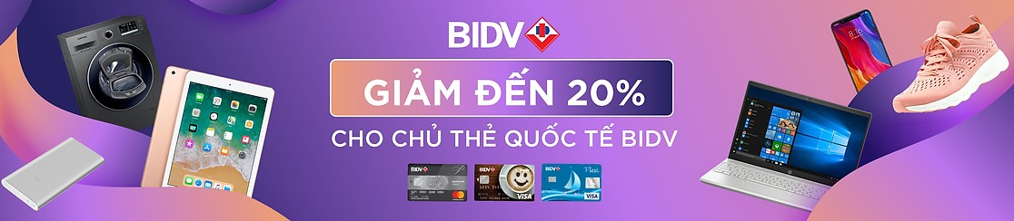 Ưu đãi thẻ tín dụng BIDV tháng 12