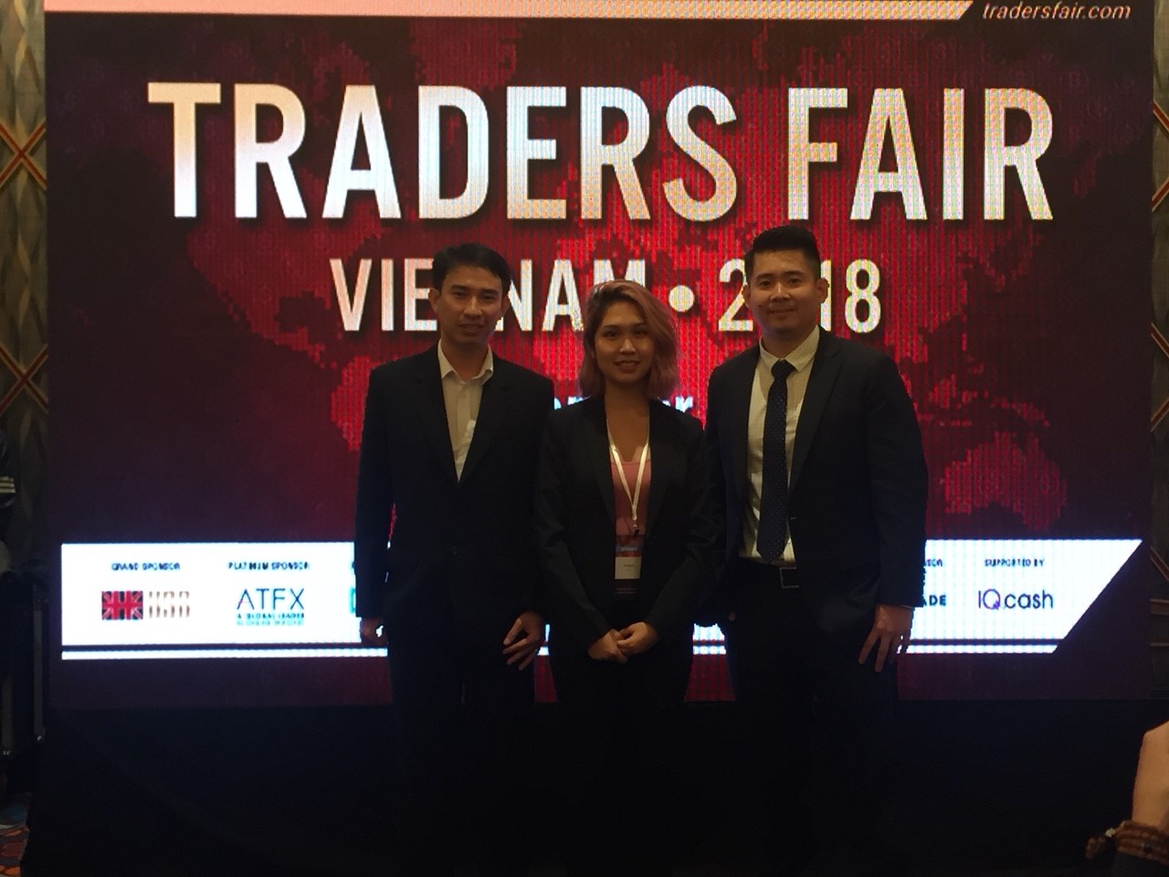 Khuong Nguyen trong sự kiện Traders Fair 2018