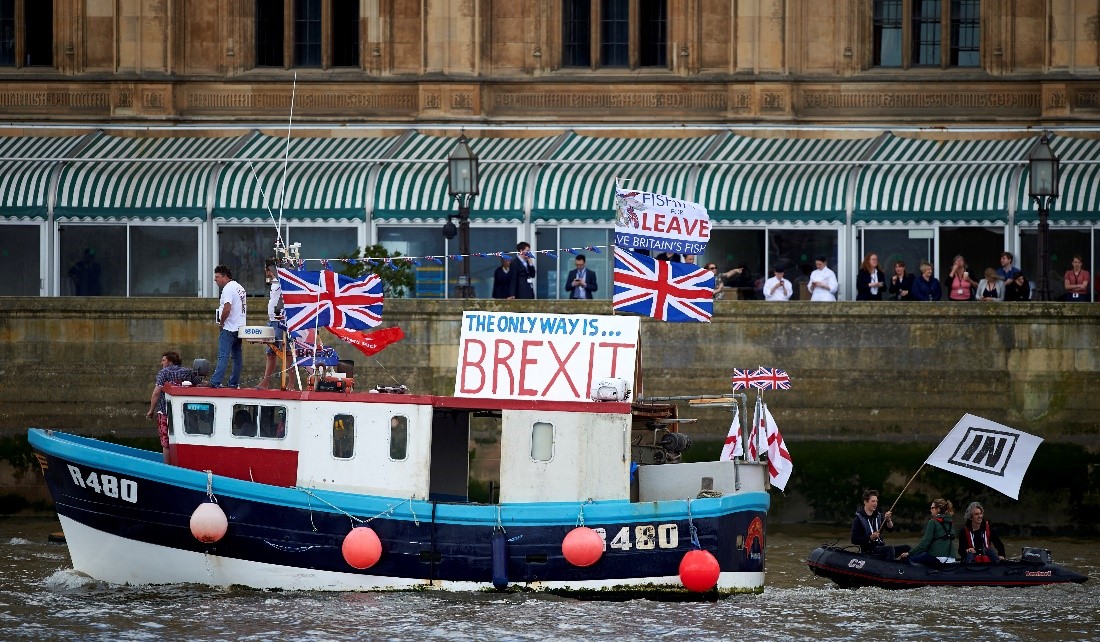 Anh dường như được hưởng lợi trong việc đánh bắt cá hậu Brexit