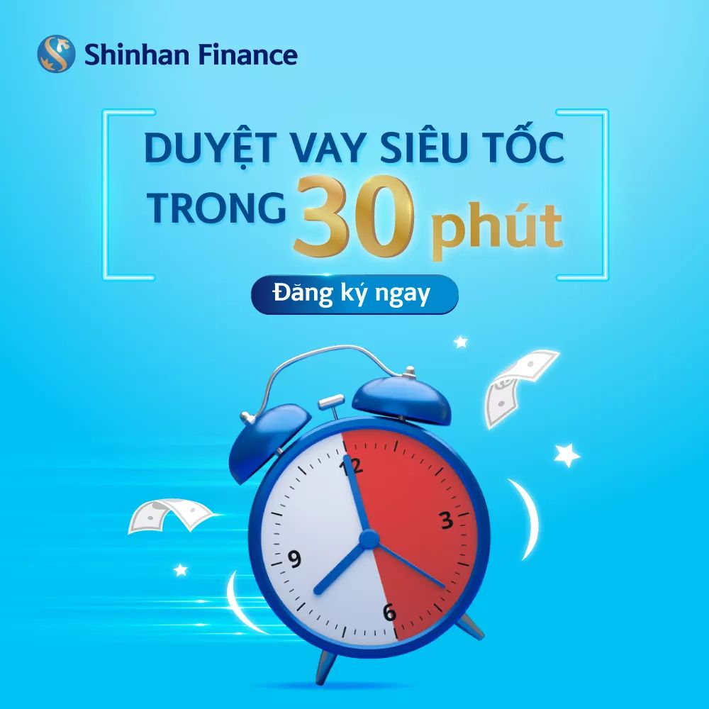 Hướng dẫn vay tín chấp Shinhan Finance dễ đậu hồ sơ nhất