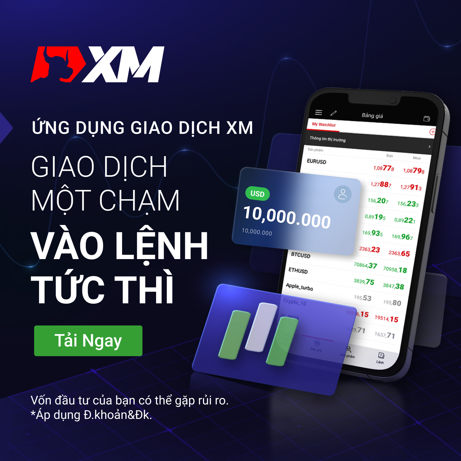 Ứng Dụng Giao Dịch XM