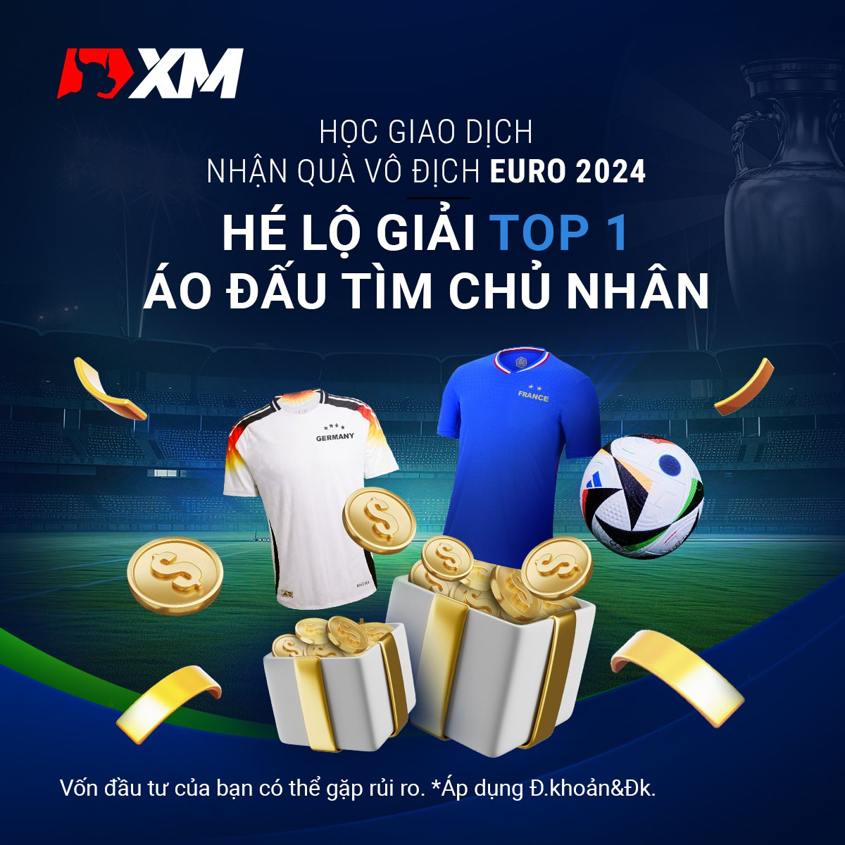 Học Giao Dịch - Nhận Quà Vô Địch Euro 2024